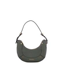 Borbonese Borsa Hobo Small Ardesia - 1