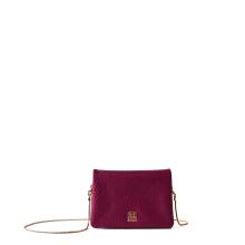Borbonese Tracollina Mini Bag in pelle Amarone - 1