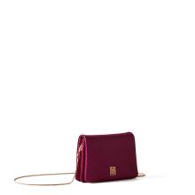 Borbonese Tracollina Mini Bag in pelle Amarone - 2