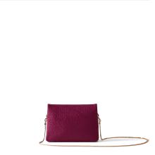 Borbonese Tracollina Mini Bag in pelle Amarone - 3
