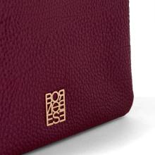 Borbonese Tracollina Mini Bag in pelle Amarone - 4