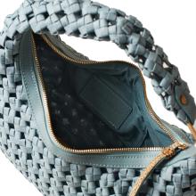 Borbonese Mini Hobo Bag La Nido Edera OP Naturale - 5