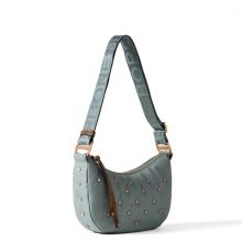 Borbonese Mini Borsa Luna Bag Colette Edera OP Naturale - 2