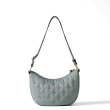 Borbonese Mini Borsa Luna Bag Colette Edera OP Naturale - 3