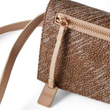 Borbonese Mini Tracolla Livre OP Naturale Porridge - 4