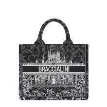 Braccialini Borsa a mano Piccola Queen Milano - 1
