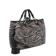 Braccialini Borsa a mano Beth Animalier Grande Zebra - 2