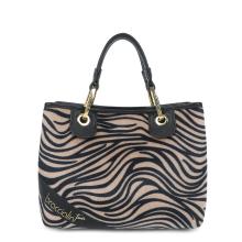 Braccialini Borsa a mano Beth Animalier Media Zebra - 1