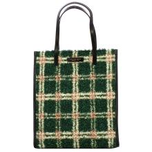 The Bridge Shopping Bag Mirra Wow Check Tirolo Nero - 1