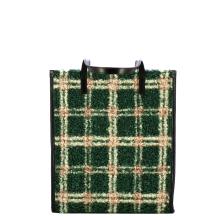 The Bridge Shopping Bag Mirra Wow Check Tirolo Nero - 3