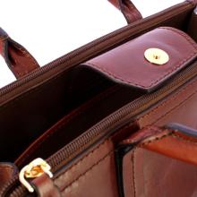 The Bridge Beatrice Tote Bag Marrone Oro - 4