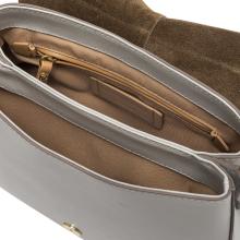 Gianni Chiarini Borsa a tracolla Helena Round Small con catena Silice - 5