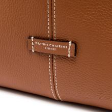Gianni Chiarini Borsa a spalla Norma Maxi Caramello - 6