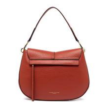 Gianni Chiarini Borsa a spalla Helena Round Medium Brick Red - 5