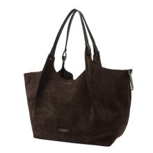 Gianni Chiarini Borsa a spalla Dua in camoscio Moka - 3