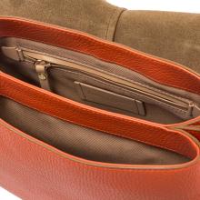 Gianni Chiarini Borsa a tracolla Helena Round Small Corallo - 5