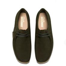 Clarks Scarpa Wallabee Forest Green Suede - 6