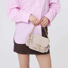 Coccinelle Borsa a mano Campus Mini Lambskin White - 2
