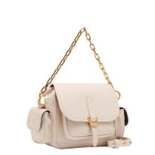 Coccinelle Borsa a mano Campus Mini Lambskin White - 4