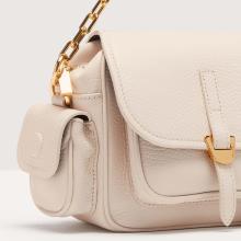 Coccinelle Borsa a mano Campus Mini Lambskin White - 6