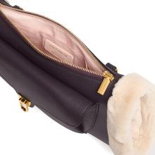 Coccinelle Borsa a tracolla Beat Artic Prune Natural - 4