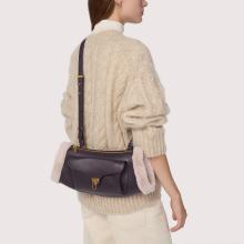 Coccinelle Borsa a tracolla Beat Artic Prune Natural - 5