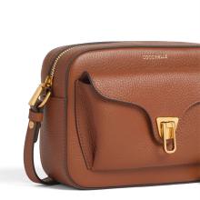 Coccinelle Beat Soft Large Cognac Camera Bag - 3