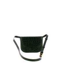 Furla Mini Borsa a bandoliera Sfera Round Botanical Green - 3