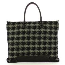 Gabs Borsa Aretha L Tessuto Nappa Nero Grigio - 3