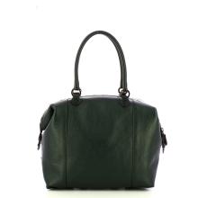Gabs Borsa G3 Plus L Trip Pelle Bull Black Ricamo Verde Fiore - 4