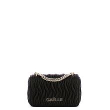 Gaëlle Tracolla mini convertibile Plissé Nero - 1