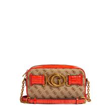 Guess Camera Bag Aviana Latte Orange - 1