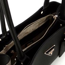 Guess Borsa a spalla Meridian borchie Black - 4