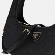 Guess Borsa a mano Hobo Eco Jazlynn Black - 5