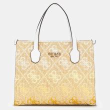 Guess Borsa a mano Silvana 4G Cornsilk Logo - 1