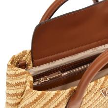 Guess Borsa a mano Simona Natural Cognac - 5