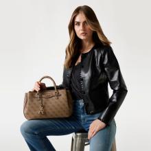 Guess Borsa a mano Katya Latte Logo - 2