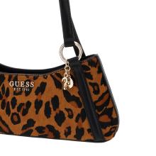 Guess Borsa a spalla Domitilla Leopard - 4