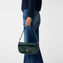 Guess Borsa a spalla Dea vernice Forest - 5