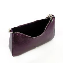 Iuntoo Borsa a spalla Grande Eleganza Metallic Viola - 5
