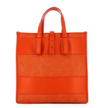 Iuntoo Shopper Grande Essenziale Arancio Arancio - 3