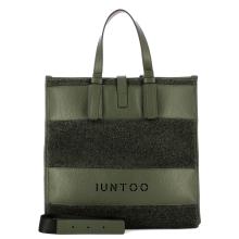 Iuntoo Shopper Grande Orsetto Essenziale Grigio Teddy Grigio - 4