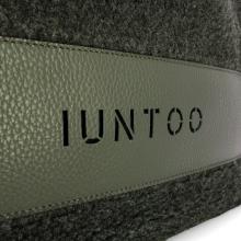 Iuntoo Shopper Grande Orsetto Essenziale Grigio Teddy Grigio - 5