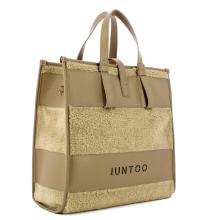 Iuntoo Shopper Grande Orsetto Essenziale Taupe Teddy Taupe - 2