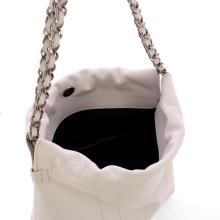 Iuntoo Borsa a spalla Piccola Magnetica Bianco - 4