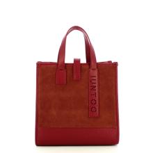 Iuntoo New Tote Piccola Bordeaux + Camoscio Bordeaux - 1
