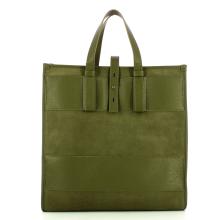 Iuntoo New Tote Grande Verde + Camoscio Verde - 3
