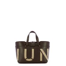 Iuntoo Shopping Sibilla Mini Intarsio Cioccolato Taupe - 1