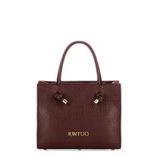 Iuntoo Borsa a mano Piccola Nodo Armonia Bordeaux - 1