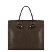 Iuntoo Borsa a mano Nodo Armonia Grande Cioccolato - 3